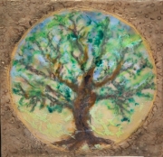 Tree of Life - Gold & Green