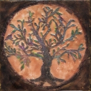 Tree of Life in Copper tones