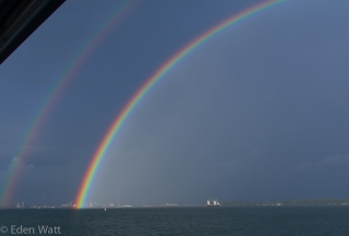View Rainbow from Island Princess