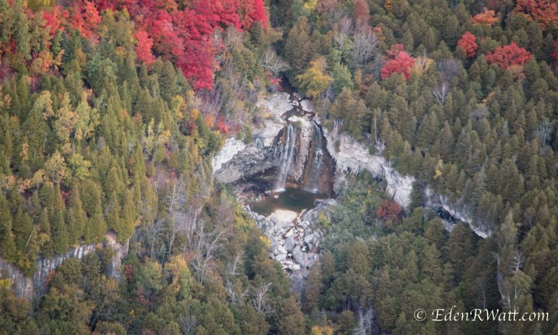 Eugenia Waterfall - Helicopter