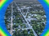 Rainbow around Dundalk Aerial